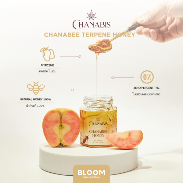 น้ำผึ้งเทอร์พีน Chanabee Home Made - Terpene Honey