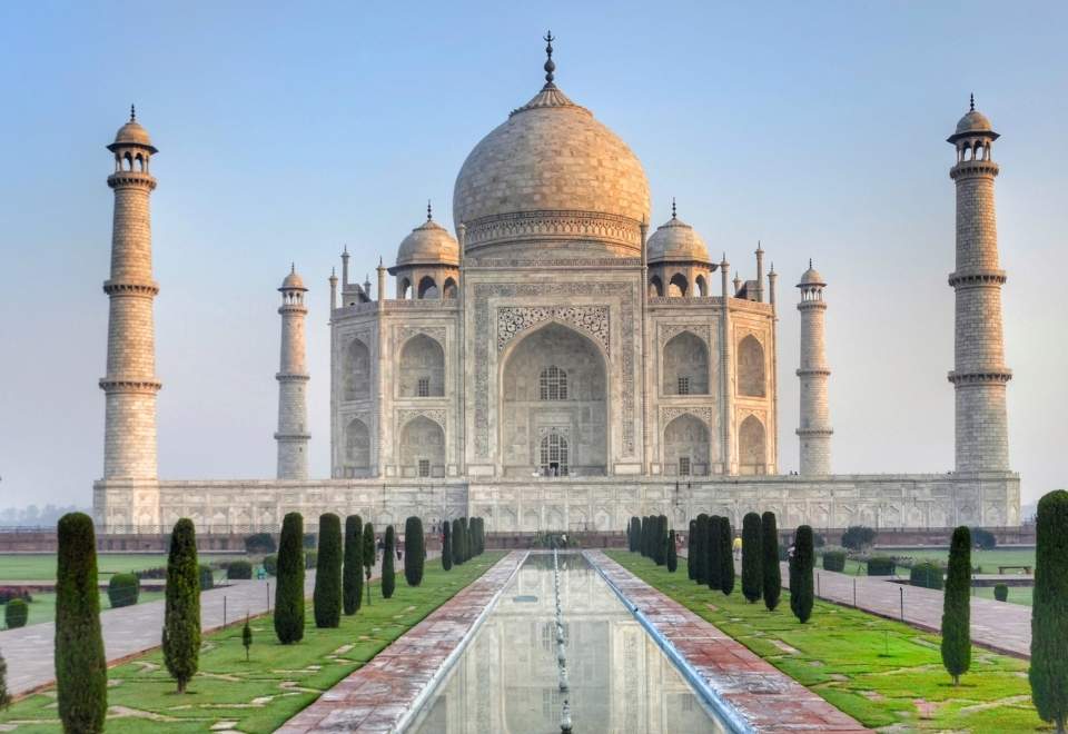 Photo Taj Mahal day time