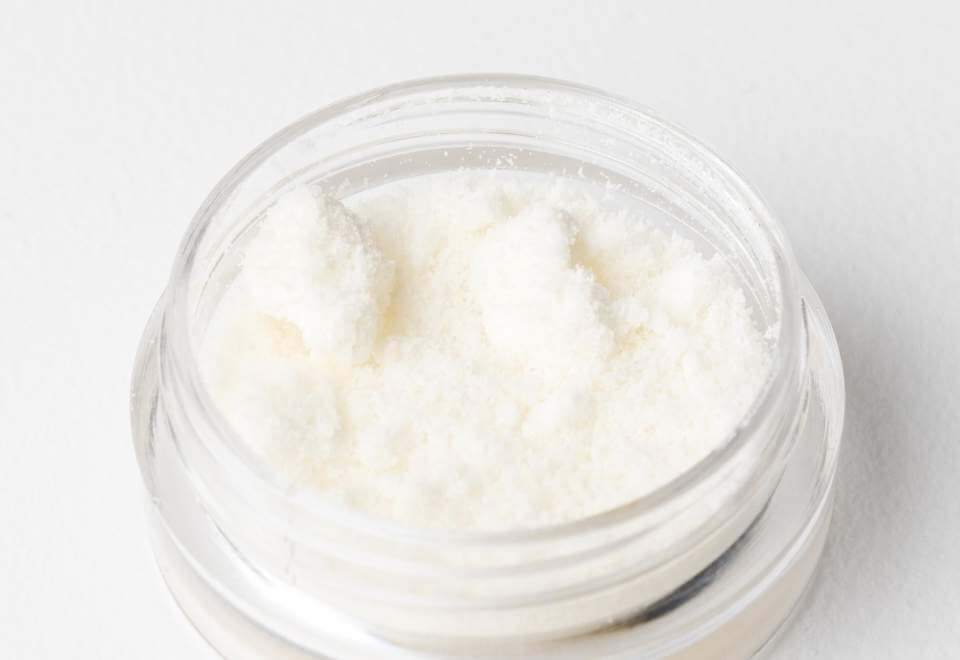 Pure CBD isolate powder