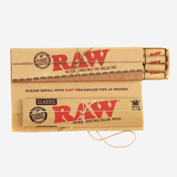 RAW Classic Connoisseur KSS & Pre-Rolled Tips