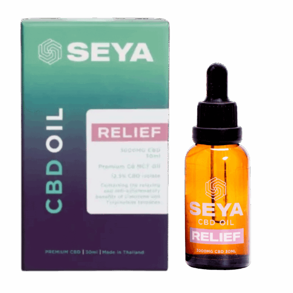 SEYA Relief Extra Strong CBD Oil 3,000mg