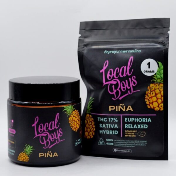 Pina - Hybrid - Sativa Dominant - Euphoria & Relaxation - Image 2