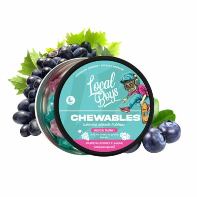 localboys_Chewables_Night with grapes and blueberry background