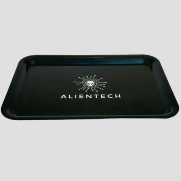 Black Hemp Rolling Tray by AlienTech