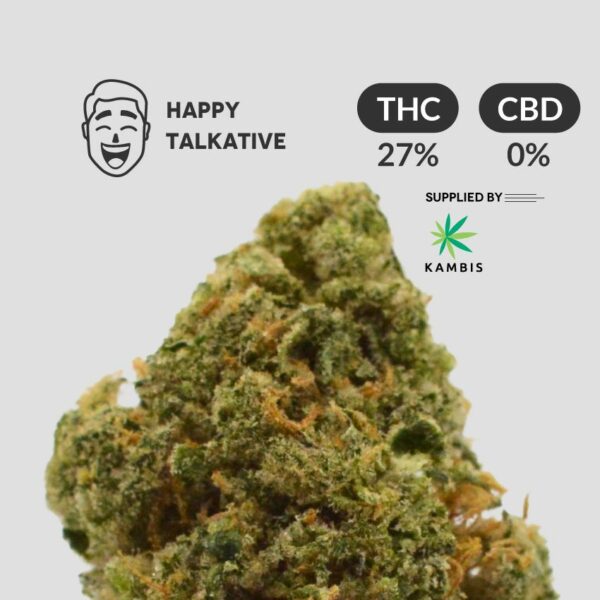 Lilac Diesel Hyrbid Strain Product Photo Happy & Talkative 27% THC Content