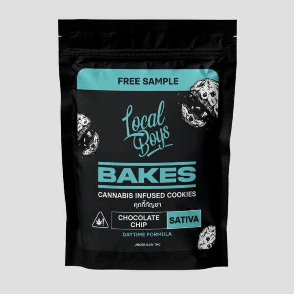 Local Boys Bakes Chocolate Chip Sample Size packaging product photo