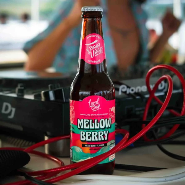Local Boys - THC Craft Soda - Mellow Berry