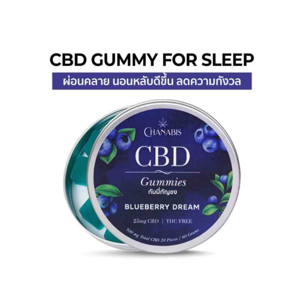 Chanabis - Homemade CBD Gummies - Blueberry Dream