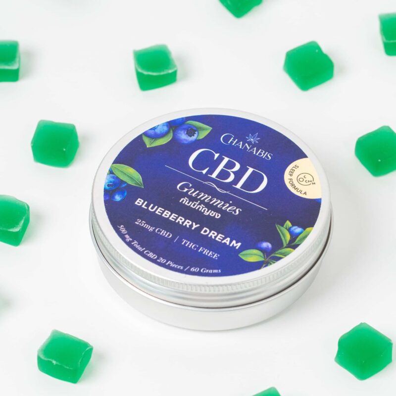 Chanabis – Homemade CBD Gummies – Blueberry Dream