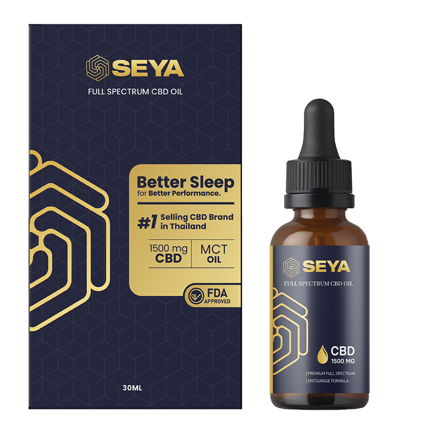 SEYA - Full Spectrum CBD Oil - 1500mg