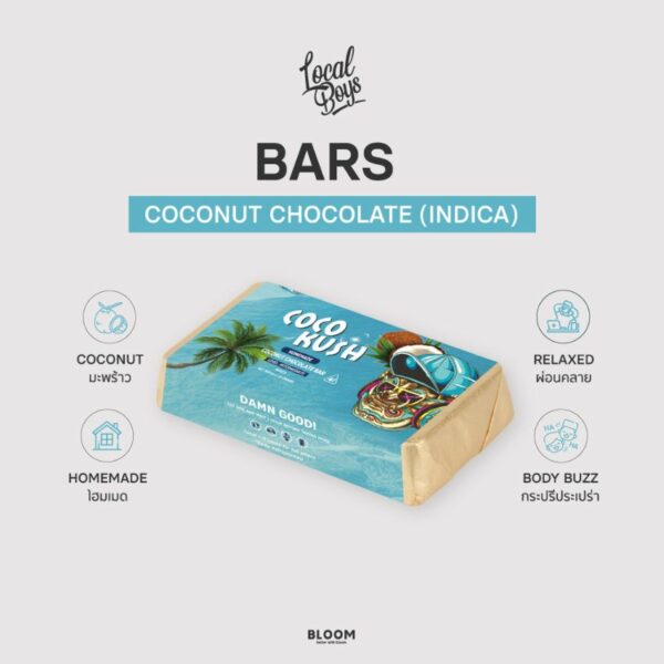 Local Boys - Bars - Coco Kush - Chocolate & Coconut