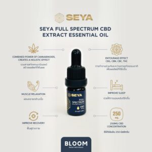 SEYA - Full Spectrum CBD Oil - Travel Size - 5ml