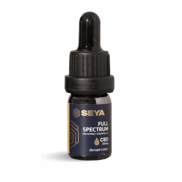 SEYA น้ำมัน Full Spectrum CBD - (ขนาดพกพา) 250 มก.