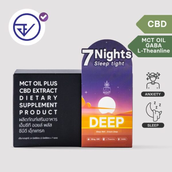 Midnight - CBD Oil In Tube - Sleep Supplement