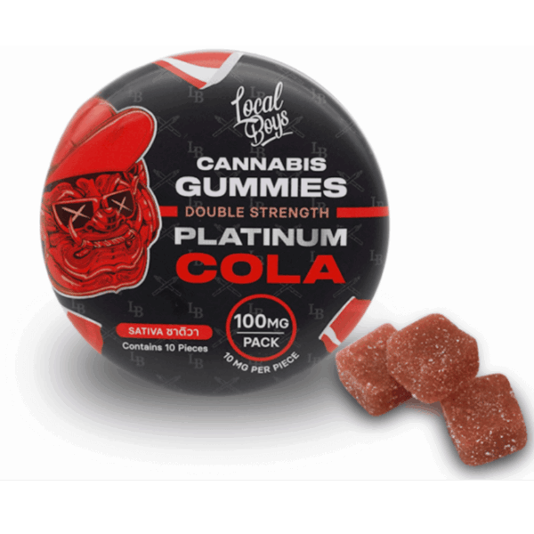 Local Boys - Gummies Sativa - Platinum Cola - 100mg