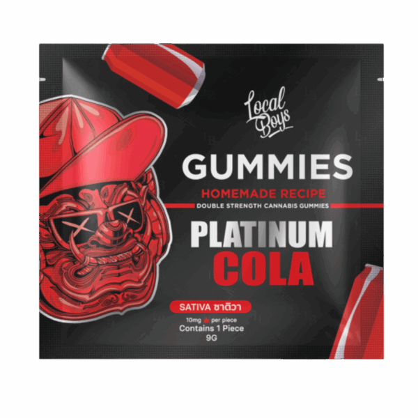 Local Boys - Gummies Sativa -  Platinum Cola Edition - 10mg
