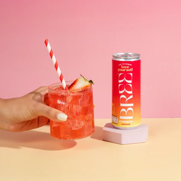 Bree- CBD Soda - Strawberry - Image 4