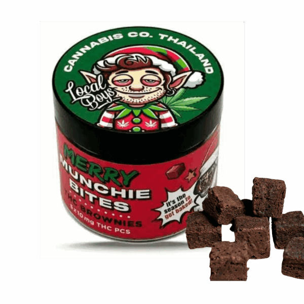 Local Boys - Merry Munchie Bites - Dark Chocolate Brownies